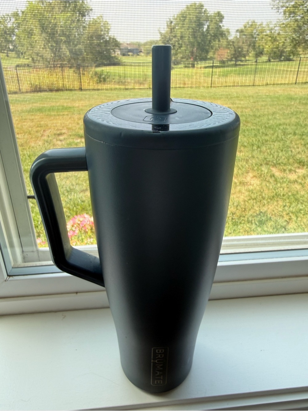 Matte Black Insulated Brumate with Handle